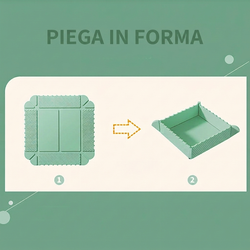 📢📢 50% DI SCONTO!! ⏰ Base magnetica in silicone 🍳🧲 | Presa pieghevole e piccolo vassoio da cucina