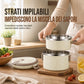 Portapranza isolato impilabile a più strati