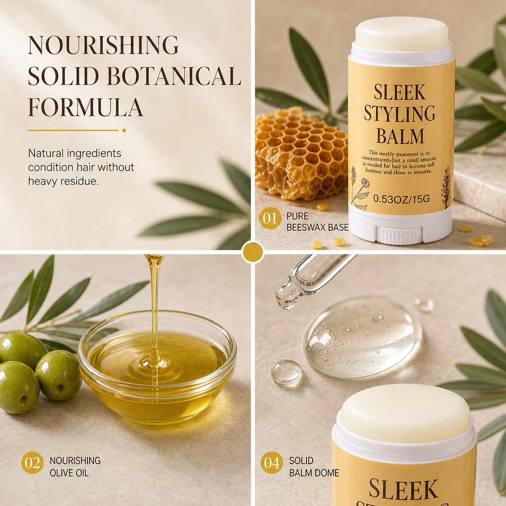 ✨ 50% di sconto! Stick modellante contro i capelli crespi – domina i capelli ribelli in pochi secondi, fissaggio a lunga durata e cera d'ape nutriente. 15 g – per un look ordinato tutto il giorno! 💇‍♀️💪
