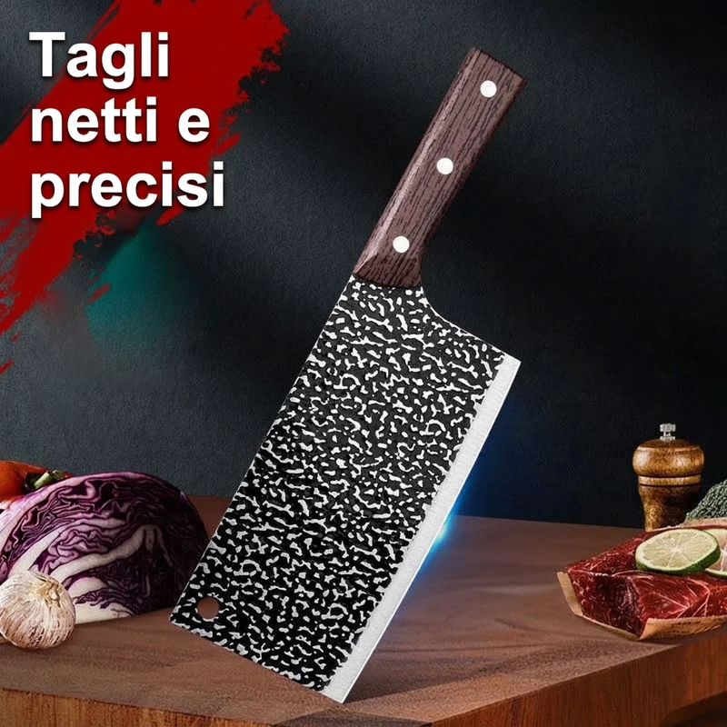 🔪offerta limitata del 50%! ⏰Coltello da cucina affilato forgiato