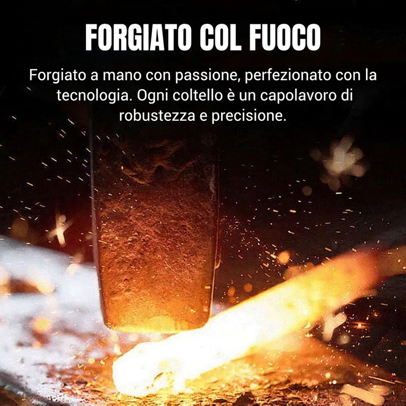 🔪offerta limitata del 50%! ⏰Coltello da cucina affilato forgiato