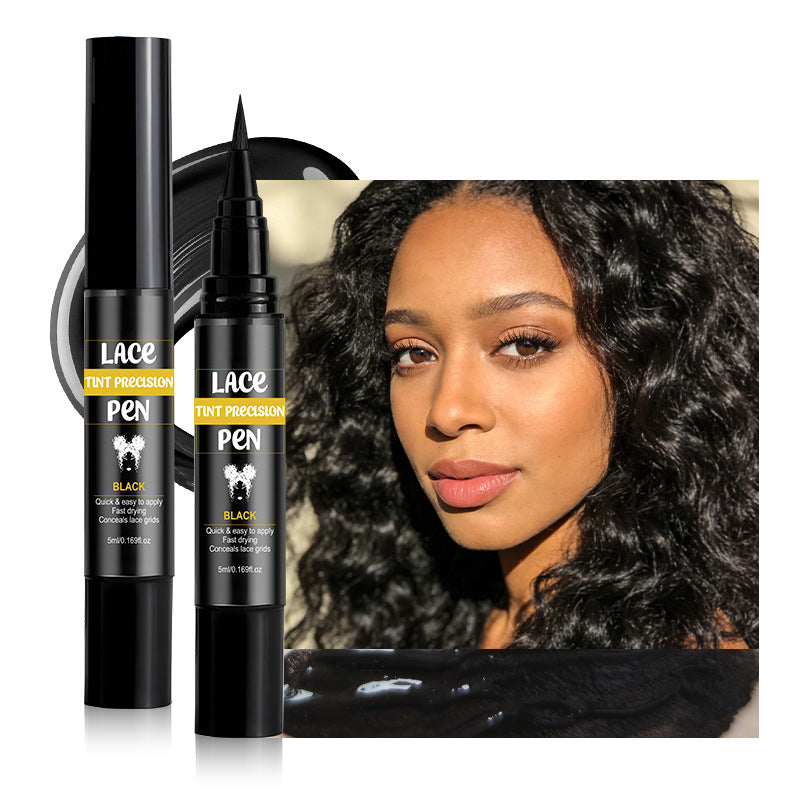 🥳SVENDITA HOT 2026🥳💞OLTRE 50.000 PEZZI VENDUTI! 🖊️💇 SCONTO DEL 50%! Penna Professionale Precision Lace Tint: nasconde nodi e griglie del pizzo, asciuga velocemente. Tinta naturale che si fonde al cuoio capelluto, per parrucche con finitura perfetta! 🛡️✅