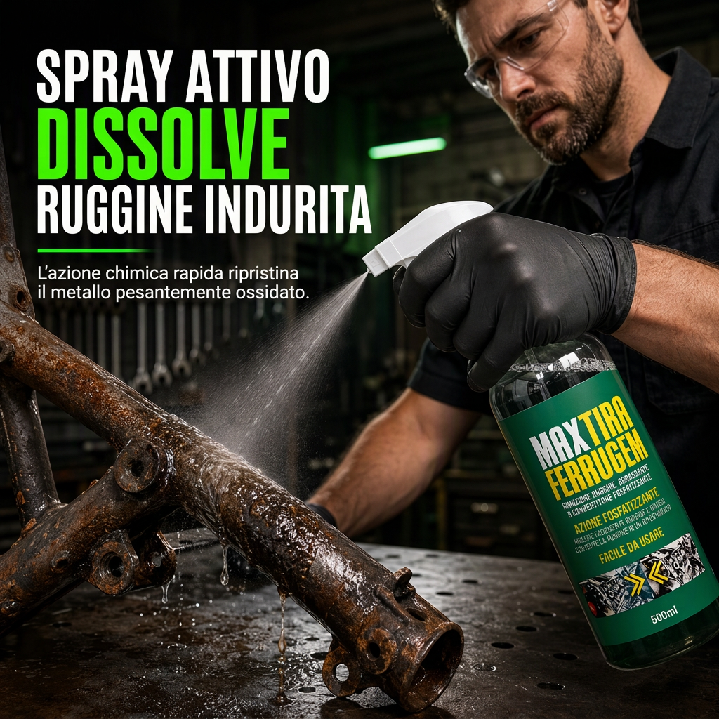 ⏳ Sconto del 50% per un periodo limitato💥 Agente antiruggine e fosfato 3 in 1 - Sgrassare, Rimuovere e Prevenire 💨
