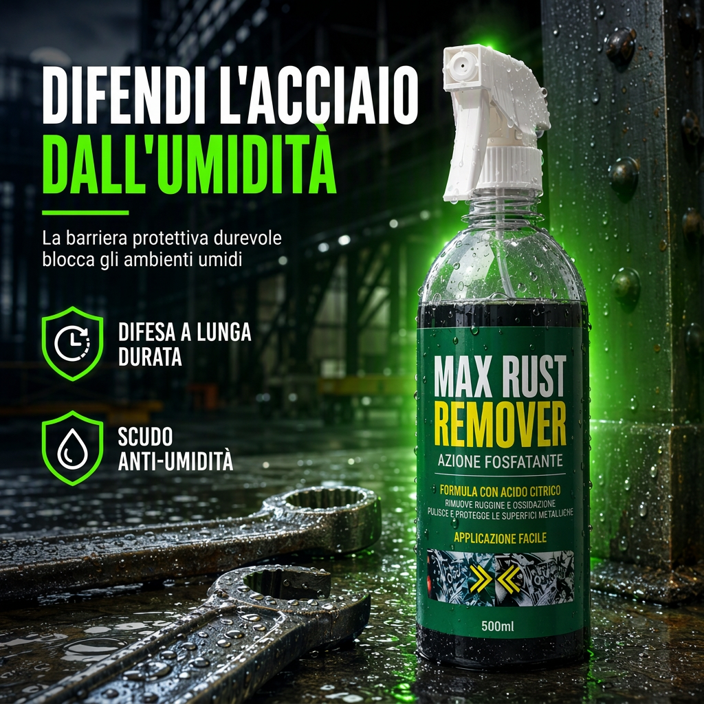 ⏳ Sconto del 50% per un periodo limitato💥 Agente antiruggine e fosfato 3 in 1 - Sgrassare, Rimuovere e Prevenire 💨