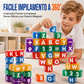 📚 Costruisci parole, conta e crea – Set magnetico da 40 pezzi con lettere e numeri. Durevole e facile da riporre.