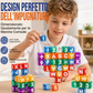📚 Costruisci parole, conta e crea – Set magnetico da 40 pezzi con lettere e numeri. Durevole e facile da riporre.