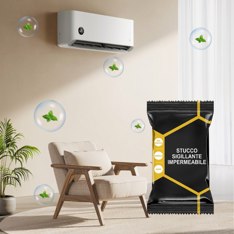 📢📢 SCONTO DEL 50%🏠 Sigillante Impermeabile per Stuccatura – Stucco Modellabile Facile da Usare per Fori delle Tubature e Fessure nei Muri