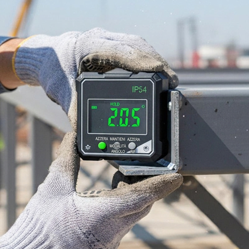 ⏳🔥 OFFERTA A TEMPO LIMITATO: SCONTO DEL 50%! ⏰ Goniometro Digitale Magnetico Impermeabile IP54