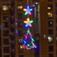 🎄❄️ Luci LED natalizie fai da te a forma di fiocco di neve con ventosa ✨ | Funzionamento a batteria, luce calda e multicolore, luci con ventosa per finestre, decorazioni natalizie per la casa e le feste