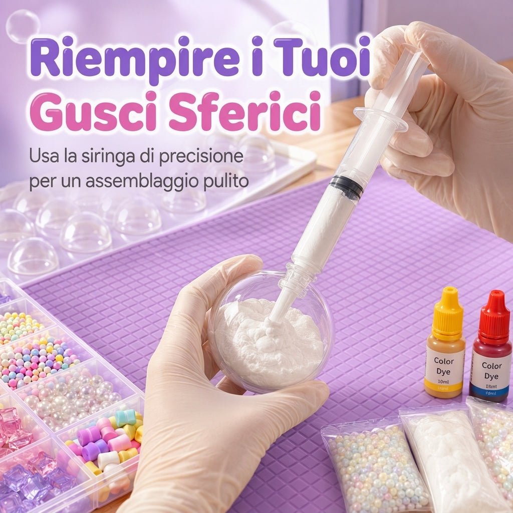 ✨Offerta a tempo limitato del 50%!🎁🎨Kit per creare palline squeeze fai da te – a risalita lenta, senza perdite, divertente attività creativa