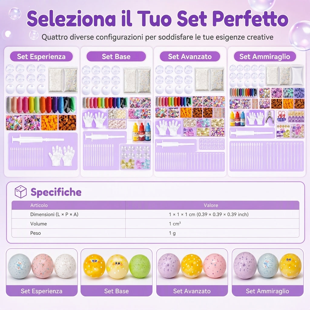 ✨Offerta a tempo limitato del 50%!🎁🎨Kit per creare palline squeeze fai da te – a risalita lenta, senza perdite, divertente attività creativa