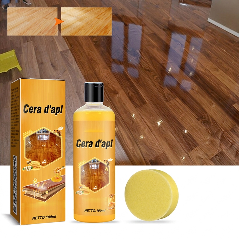 📢📢 SCONTO DEL 50%!! ⏰ Detergente e Lucidante per Superfici in Legno Tutto-in-Uno – Pulisce, Ripristina, Protegge