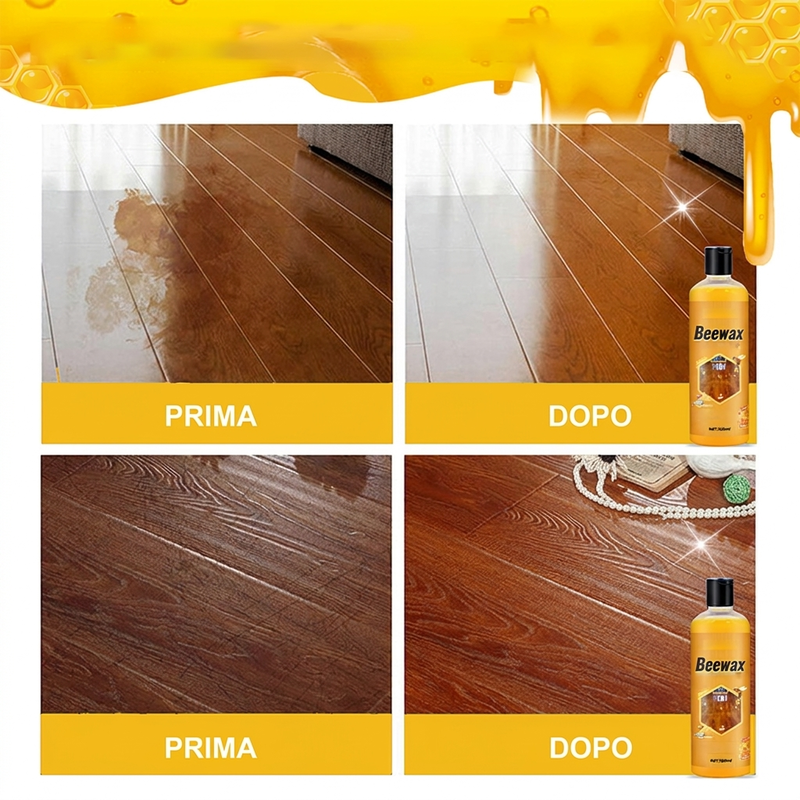📢📢 SCONTO DEL 50%!! ⏰ Detergente e Lucidante per Superfici in Legno Tutto-in-Uno – Pulisce, Ripristina, Protegge