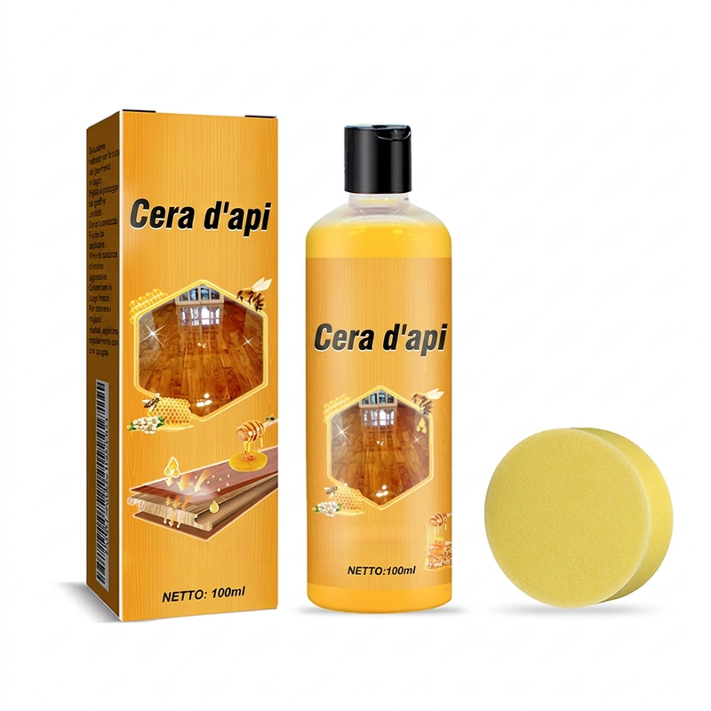 📢📢 SCONTO DEL 50%!! ⏰ Detergente e Lucidante per Superfici in Legno Tutto-in-Uno – Pulisce, Ripristina, Protegge