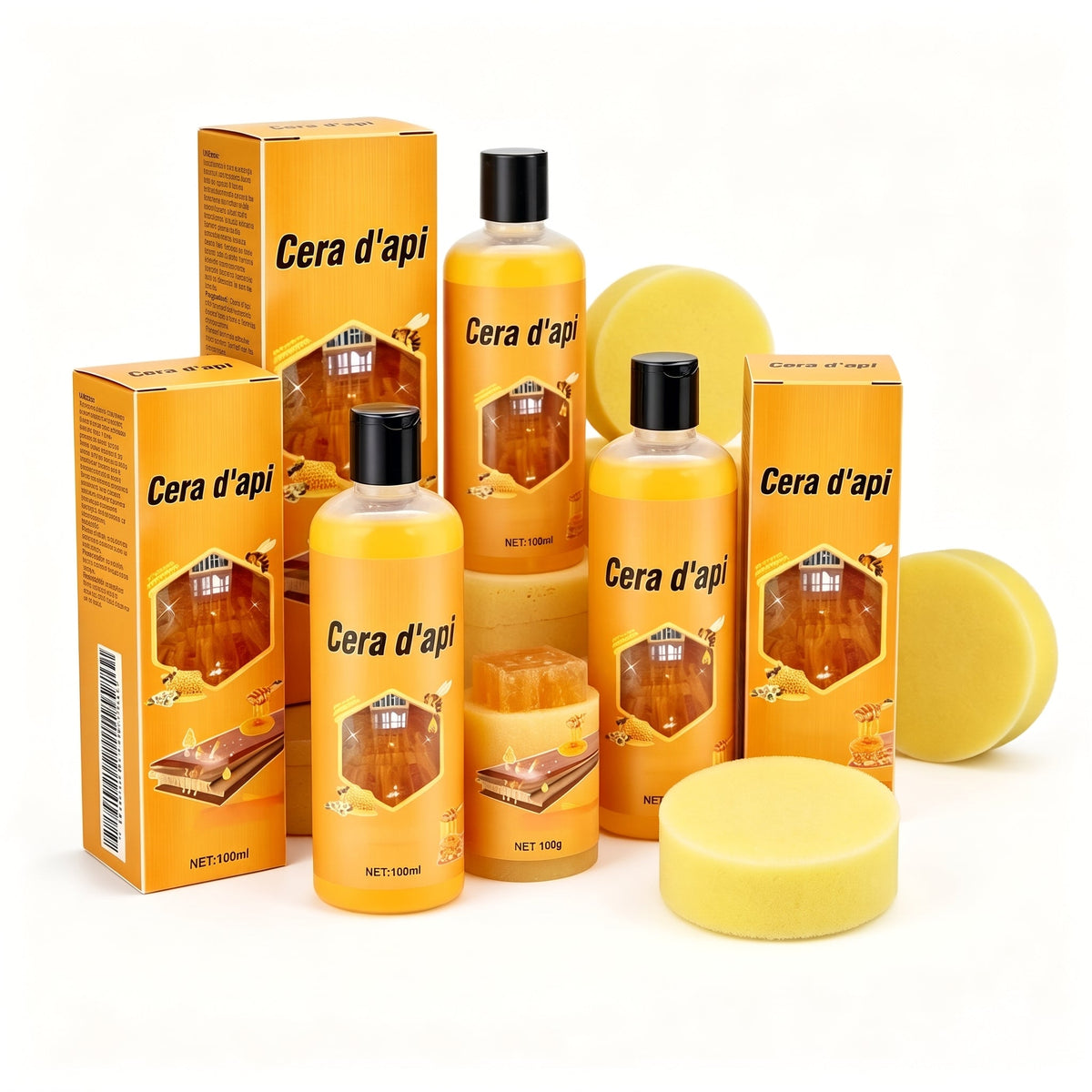 📢📢 SCONTO DEL 50%!! ⏰ Detergente e Lucidante per Superfici in Legno Tutto-in-Uno – Pulisce, Ripristina, Protegge