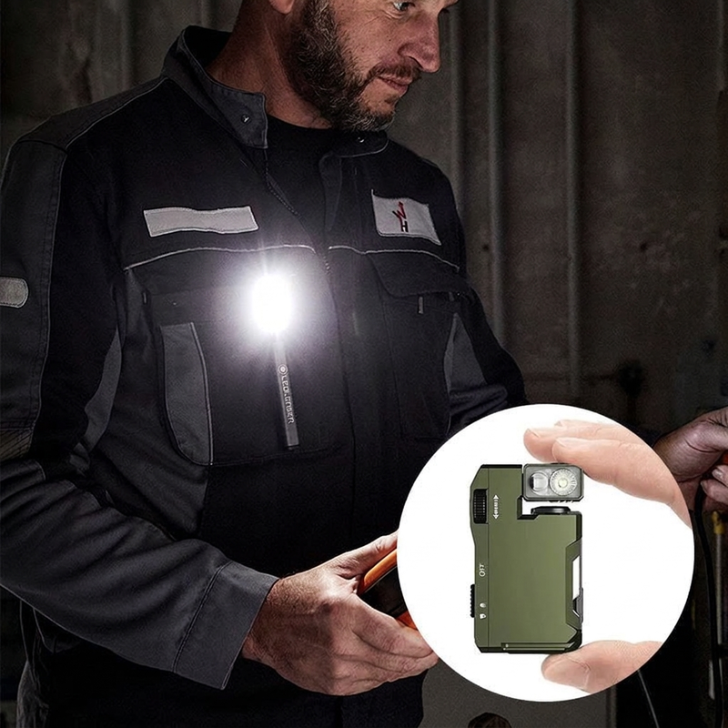 🔦 50% DI SCONTO ADESSO! ✨ Torcia EDC Mini G5 con Testa Rotante - Illuminazione Intelligente Adattiva per Avventure Ultimate 🧭⚡
