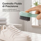 Spazzola multifunzione per scarpe con distributore di liquido