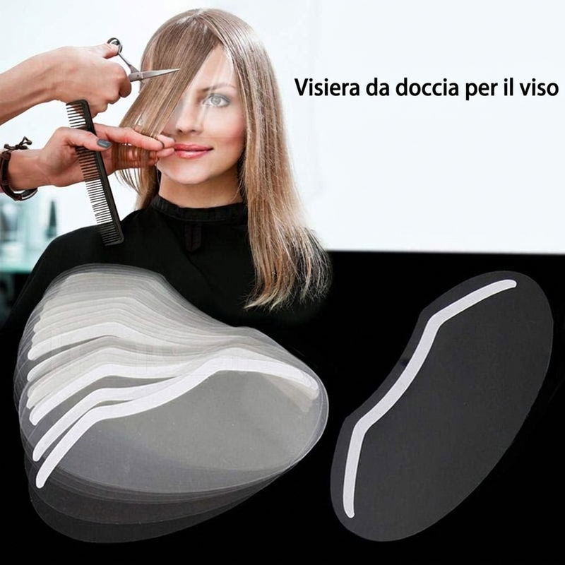 🔥 SCONTO DEL 50%! ✨ Visiera monouso per saloni di parrucchiere