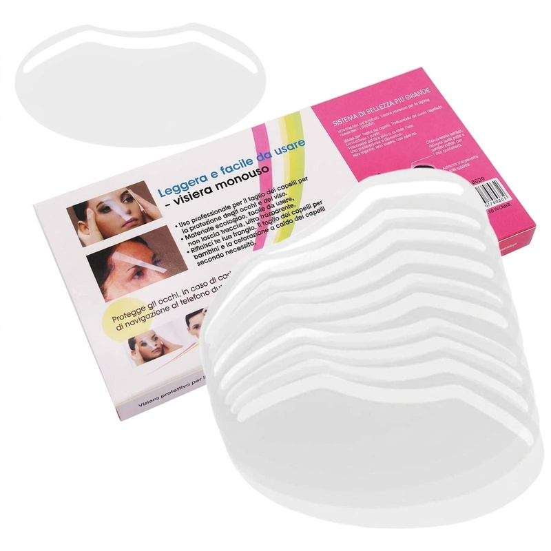 🔥 SCONTO DEL 50%! ✨ Visiera monouso per saloni di parrucchiere