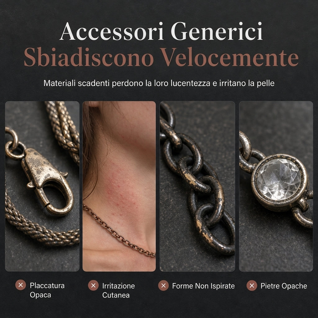 🎄 Offerta speciale di Natale 🔥 Più di 50K vendite! 🐍✨ Collana a catena con motivo geometrico a serpente vintage, audace e vistosa per collarbone