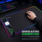 Tappetino Mouse RGB Gaming Grande con Tappetino Scrivania e Tastiera Wireless 3 in 1, Resistente allo Sporco, 800x300x4mm