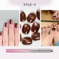 ✨️Sorpresa: Sconto del 50%!💅Bellissima nail art con un solo tratto! Penna Gel Unghie Cat Eye All-in-One